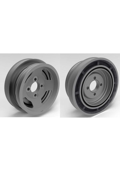 KENTPAR K117 Krank Kasnağı Doblo Albea Palio Fiorino Linea 1.3Jtd 04- Kalın Kasnaklı