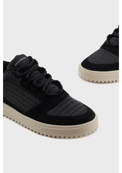 Emporio Armani Erkek Ayakkabı X4x636 Xr329 Q781 Siyah Siyah