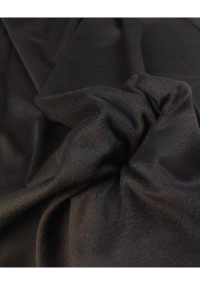 Siyah Renkte Süet Görünümlü Kumaş En: 150cm-10713 Siyah