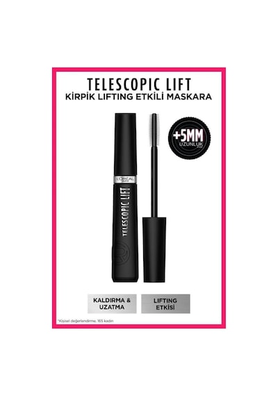L'Oréal Paris Telescopic Lift Maskara + Infaillible Matte Resistance Likit Mat Ruj 115 Snooze Your Alarm