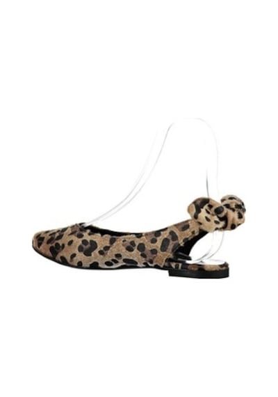 Fox Shoes Leopar Kadın Babet D726495302 Leopar