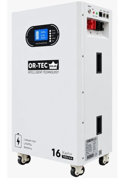Ortec 51.2v 314a 16kw Lityum Akü Truva Serisi