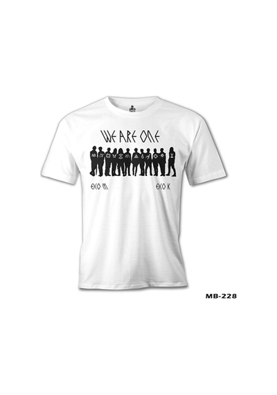 Exo - We Are One Beyaz Erkek Tshirt (168646426)