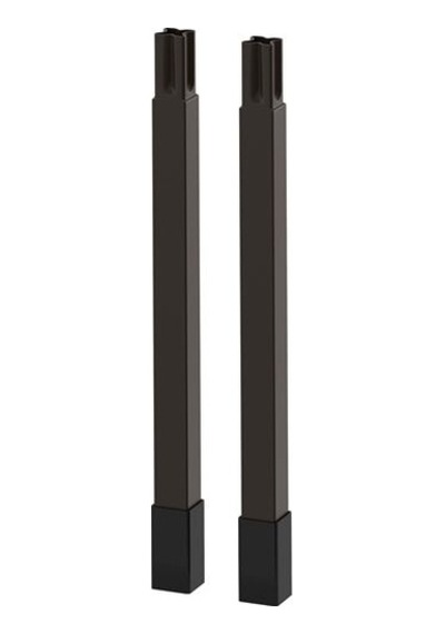 Ikea Enhet Ayak, Antrasit, 23,5 Cm, Açık Raf Ünitesi İçin