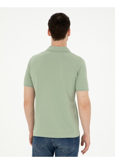 Pierre Cardin Erkek Çağla Tişört Basic 50280754-vr016 Çağla
