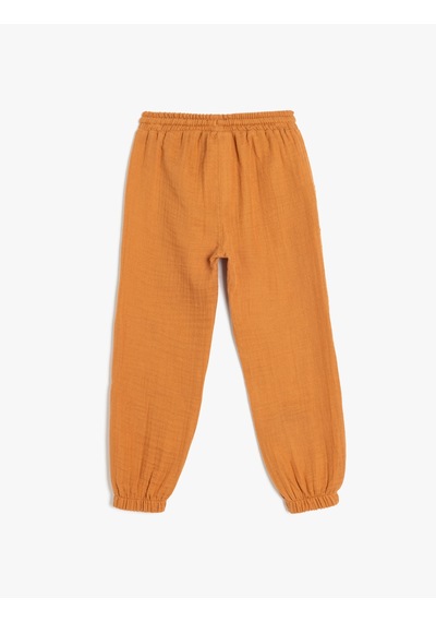Koton Pamuklu Beli Bağcıklı Cepli Basic Jogger Pantolon Kiremit 5smb40037tw Kiremit Koton Pamuklu Beli Bağcıklı Cepli Basic Jogger Pantolon Kiremit 5smb40037tw Kiremit