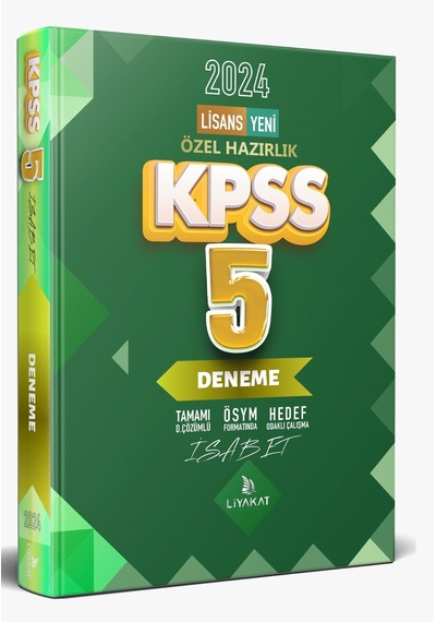 Lisans Kpss Tamamı Çözümlü 5 Deneme