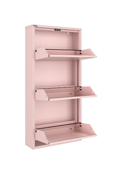 Ceha 3'lü Metal Ayakkabılık - Toz Pembe/blush K.AYK-3/M3885