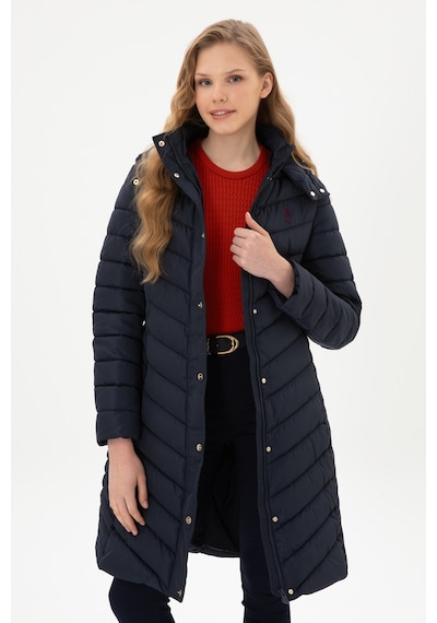 U.s. Polo Assn. Kadın Lacivert Kaban 50312015-vr033 Lacivert