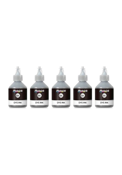 Brother J220 İçin 5 Adet Siyah Photoink Mürekkep