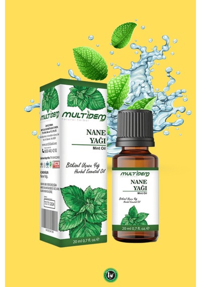 Multidem Uçucu Bitkisel Nane Yağı 20 ML