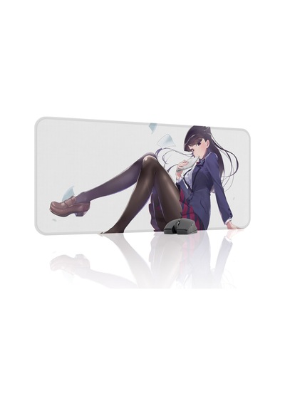 Komi Can't Communicate Dikişli Kauçuk Oyuncu Mousepad V5 - 90x40 Xxl Gaming Mouse Pad