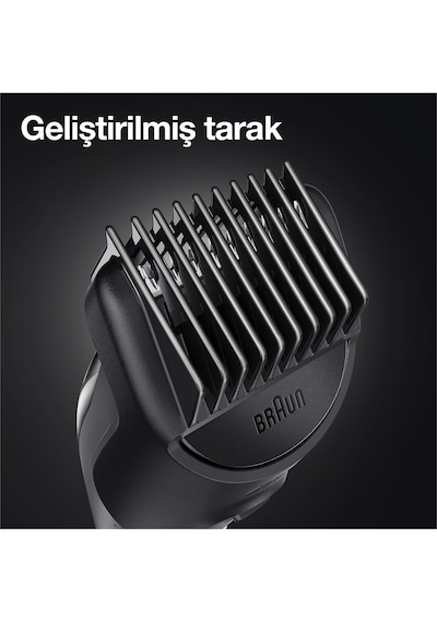 Braun BT 3321 Ayarlanabilir Taraklı Saç & Sakal Şekillendirici