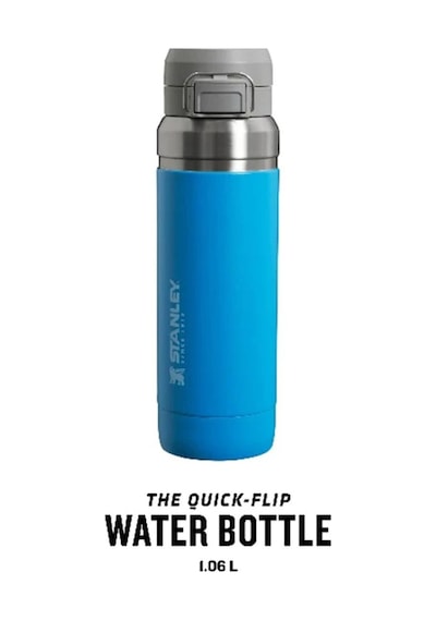 Stanley The Quick Flip Paslanmaz Çelik Termos 1.06 LT Azur Mavisi