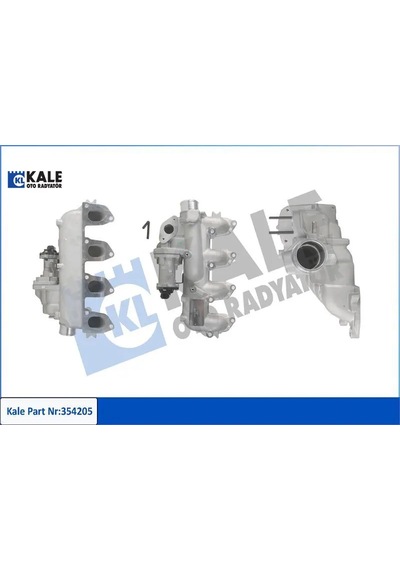 Egr Emme Manıfoldlu C Max 05 07 Focus Iı Galaxy 06 15 Connect 03 14 1.8tdcı 110ps Kale Radyatör 4m5q9424cd/ 1563296