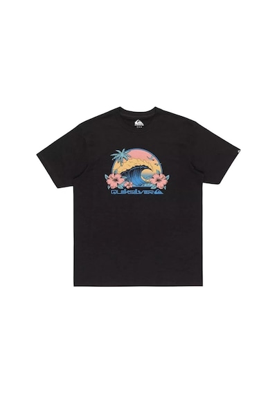 Quiksilver Riding Today Ss Erkek T-shirt-siyah Siyah