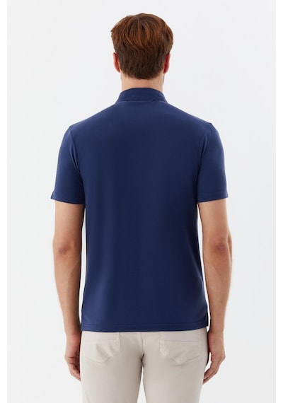 Sabri Özel Erkek Lacivert Dar Kesim Slim Fit Modal Dokuma Polo Yaka Tişört Sabri Özel Erkek Lacivert Dar Kesim Slim Fit Modal Dokuma Polo Yaka Tişört