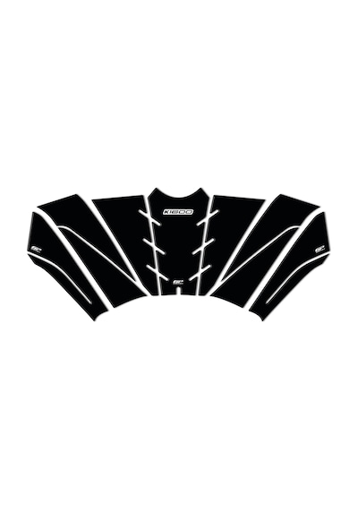 Gp Kompozit Bmw K 1600 2017-2023 Uyumlu Tank Pad Seti Siyah