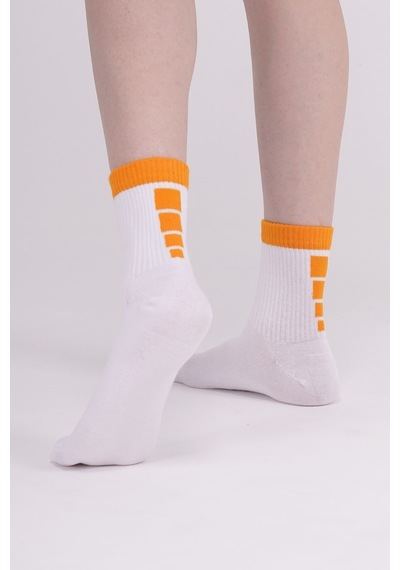 The Socks Company 3 Çift Kadın Beyaz Tenis Çorabı 23SDCR980P Beyaz