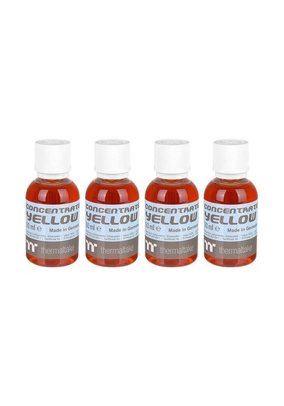 Thermaltake Premium Konsantre Bilgisayar Soğutma Sıvısı 50ML Sarı 4'lü