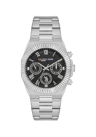 U.s. Polo Assn. Uspa1128-04 Erkek Kol Saati Metalik Gri