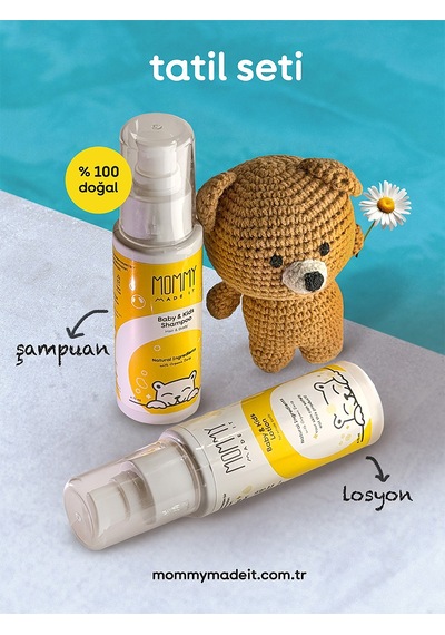 Mommy Made It Tatil Seti - 75 Ml Şampuan-losyon