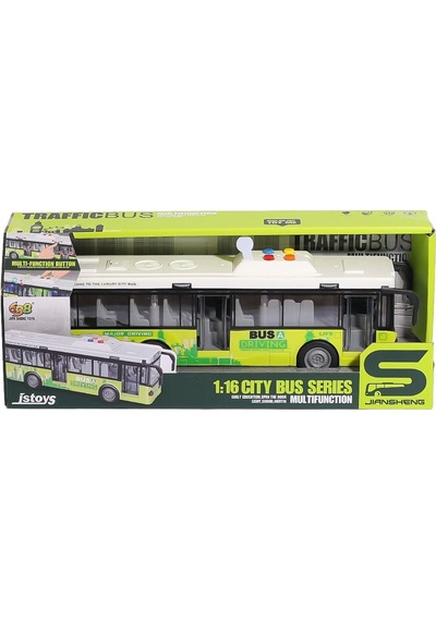 Js120 Sesli Ve Işıklı Otobüs -canem
