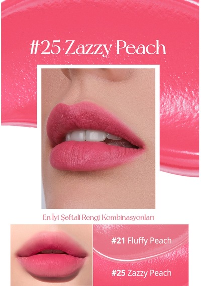 Peripera Ink Airy Velvet 25 Zazzy Peach 25