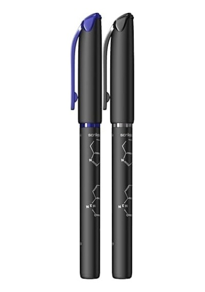 Offıce Dnal 0.7 Mm Jel Kalem Mavi & Siyah 2&apos Li Blister, 0.7 Mm 124-Pembe