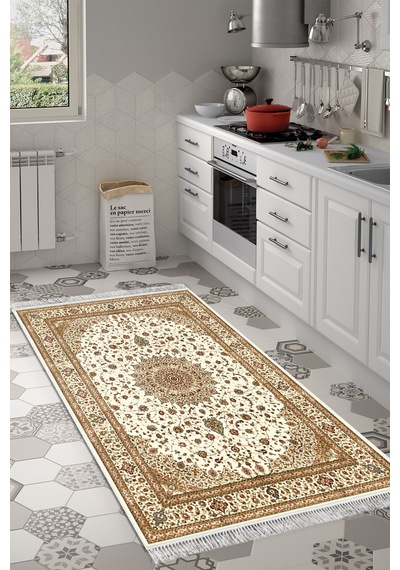 Eko Trend Djt Banyo Paspası Yıkanabilir Kaymaz Taban P1372 Osmanlı Kahve