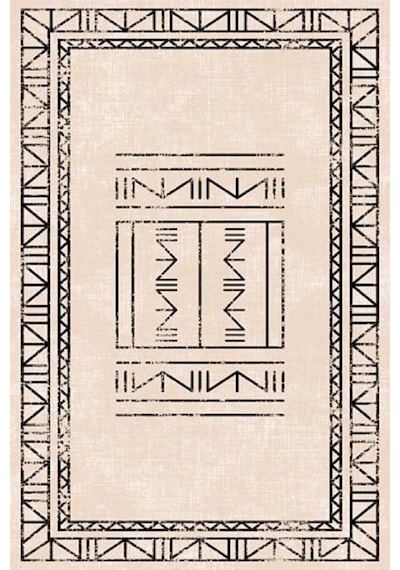 West Home Dijital Baskı Yıkanabilir Kaymaz Taban Salon Halısı Mutfak Halısı Yolluk Ve Banyo Paspası Wh 435 Beige