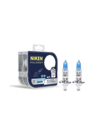 Niken 12v H1, H3. H4. H7. H11 55w Beyaz Işık Halojen Ampul P14.5s 5000k