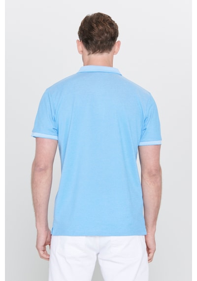 Ac&Co / Altınyıldız Classics 4A4820200047Sabm Düğmeli Polo Yaka Cepsiz Slim Fit Erkek Tişört Saks Mavisi - Beyaz Saks Mavi Ac&Co / Altınyıldız Classics 4A4820200047Sabm Düğmeli Polo Yaka Cepsiz Slim Fit Erkek Tişört Saks Mavisi - Beyaz Saks Mavi