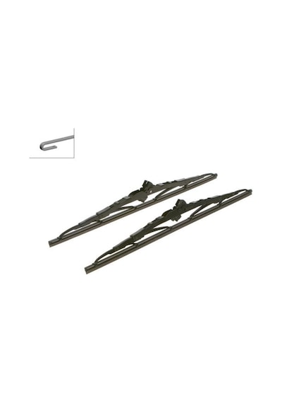 Silecek - 863 - Süpürgesi 400c 400mm/400mm Telli Tip Eco Takım - Edntrend - Unıversal