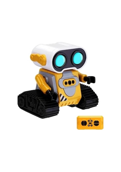 Akıllı Rc Robot, El Sensörlü Işıklı Ve Sesli Fonksiyonlar İle Eğlenceli Oyun Deneyimi Sarı