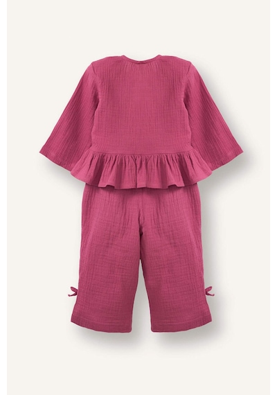 Defacto Müslin 2li Takım Kız Bebek G8736a526spbr123 Bordo-br123