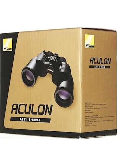 Nikon Aculon A211 8-18x42 Dürbün Siyah