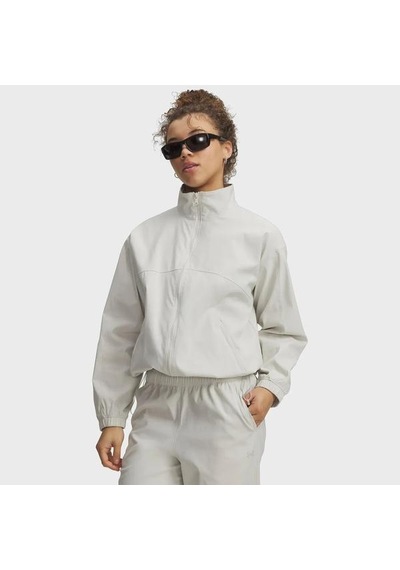 Under Armour Unstoppable Woven Kadın Beyaz Polo Yaka Tişört