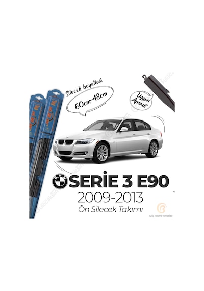 Bmw 3 E90 Ön Silecek Takımı 2009-2013 Rbw Hibrit