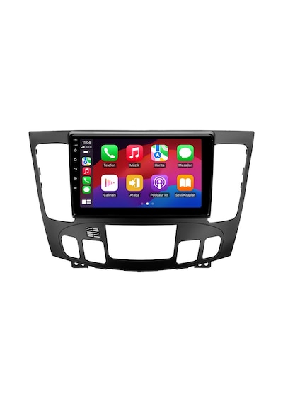 Hyundai Sonata 2009-2012 Android Multimedya Carplay Android Auto Navigasyon Kameralı 8gb Ram 64gb 9"
