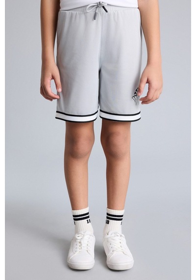 Defacto Oversıze Spor Baskılı Tül Şort Erkek Çocuk H2112a826smgr91 Gri-gr91