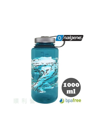 Nalgene 32 Oz Wm Trout Wind Suluk Matara 1 Litre Turkuaz 682019-0