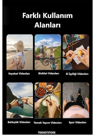 Boyun Askılı Manyetik Telefon Tutucu Youtuber / Tiktok / Kalıcı Makyaj / Vlog / Pov Video Çekim