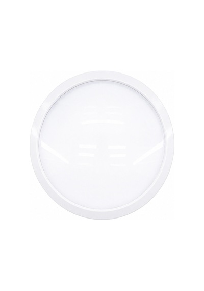 20w Beyaz Metal Kasa Sıva Üstü Yuvarlak Ledli Glop Armatür Ip20 6500k - 1800lm E1212/b 5671 Diğer