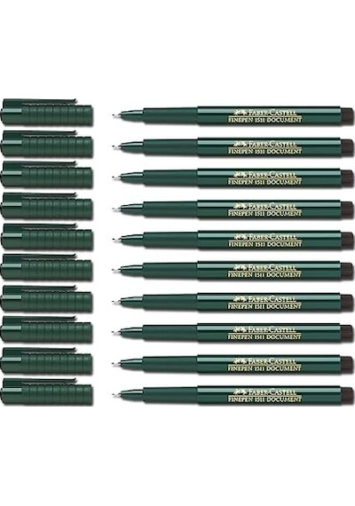 Faber-castell Finepen Keçeli Kalem 1511 0.4 MM Siyah