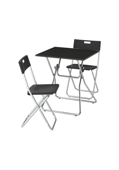 Ikea Siyah Modern Yemek Masası - Mutfak Masası Takımı