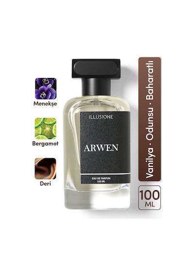 Arwen Edp Erkek Parfüm 100ml Vanilya-odunsu-baharatlı Lavanta, Safran, Amber, Paçuli Aromatik