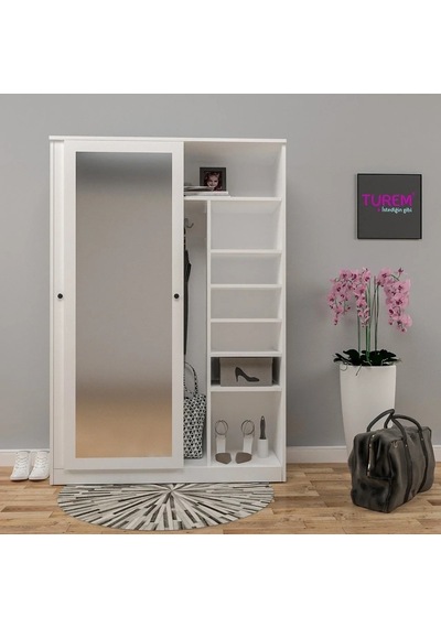 Home Otto Aynalı Portmanto Mdf Siyah Home Otto Aynalı Portmanto Mdf Siyah