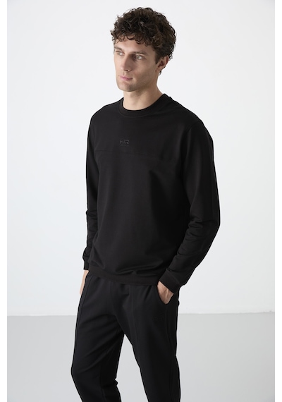Tommy Life Keith Siyah Basic Erkek Eşofman Takım - 85231 Siyah