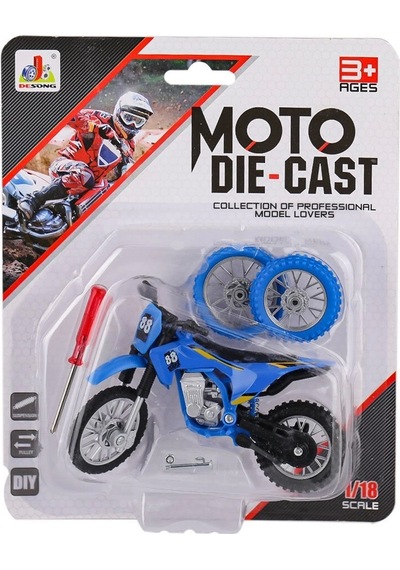 Kzl-ds927 Motorsiklet Dıy Tornavidalı 1:18 -kızılkaya Oyuncak